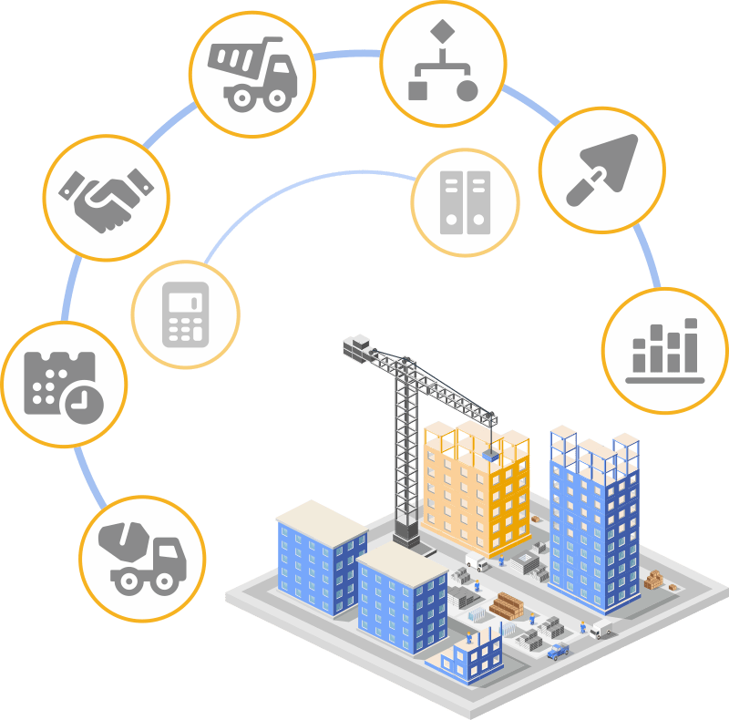 BAS Будівництво. ERP
